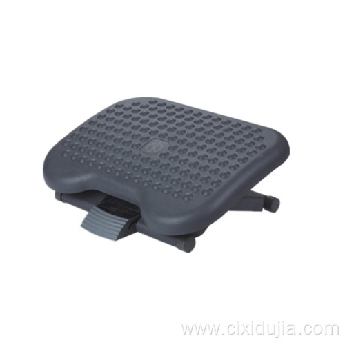 Ergonomic Design Adjustable Plastic Massage Footrest